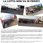 Gruppo VGS, la lotta non va in ferie.